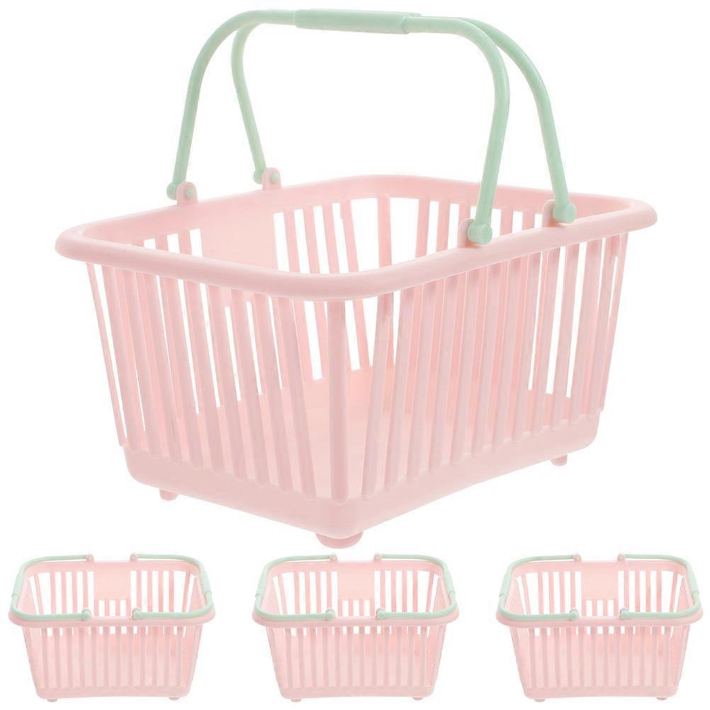 Storage Basket Plastic Cosmetic Holder for Kitchen Use 8Pcs