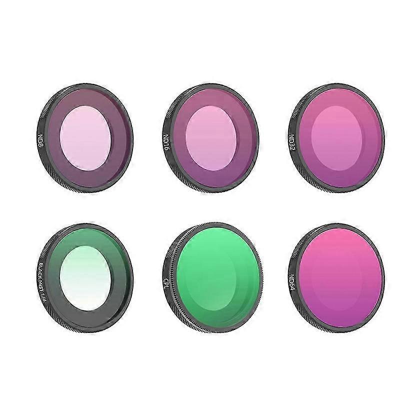 for GO Ultra Filter 1/4inch Black Soft CPL ND Action Camera Filter for GO Ultra Filters Accessories