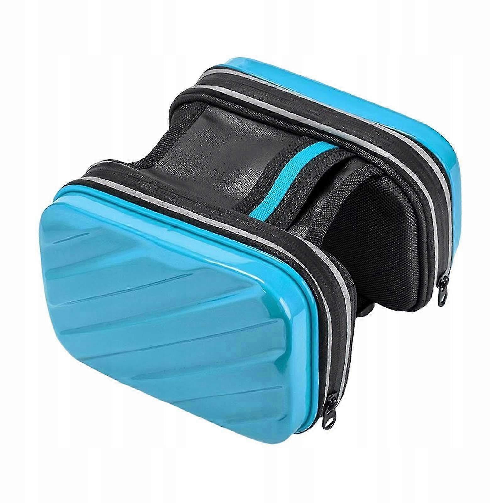 Bolsa frontal para quadro de bicicleta, à prova d'água, para smartphones pequenos de 26 polegadas