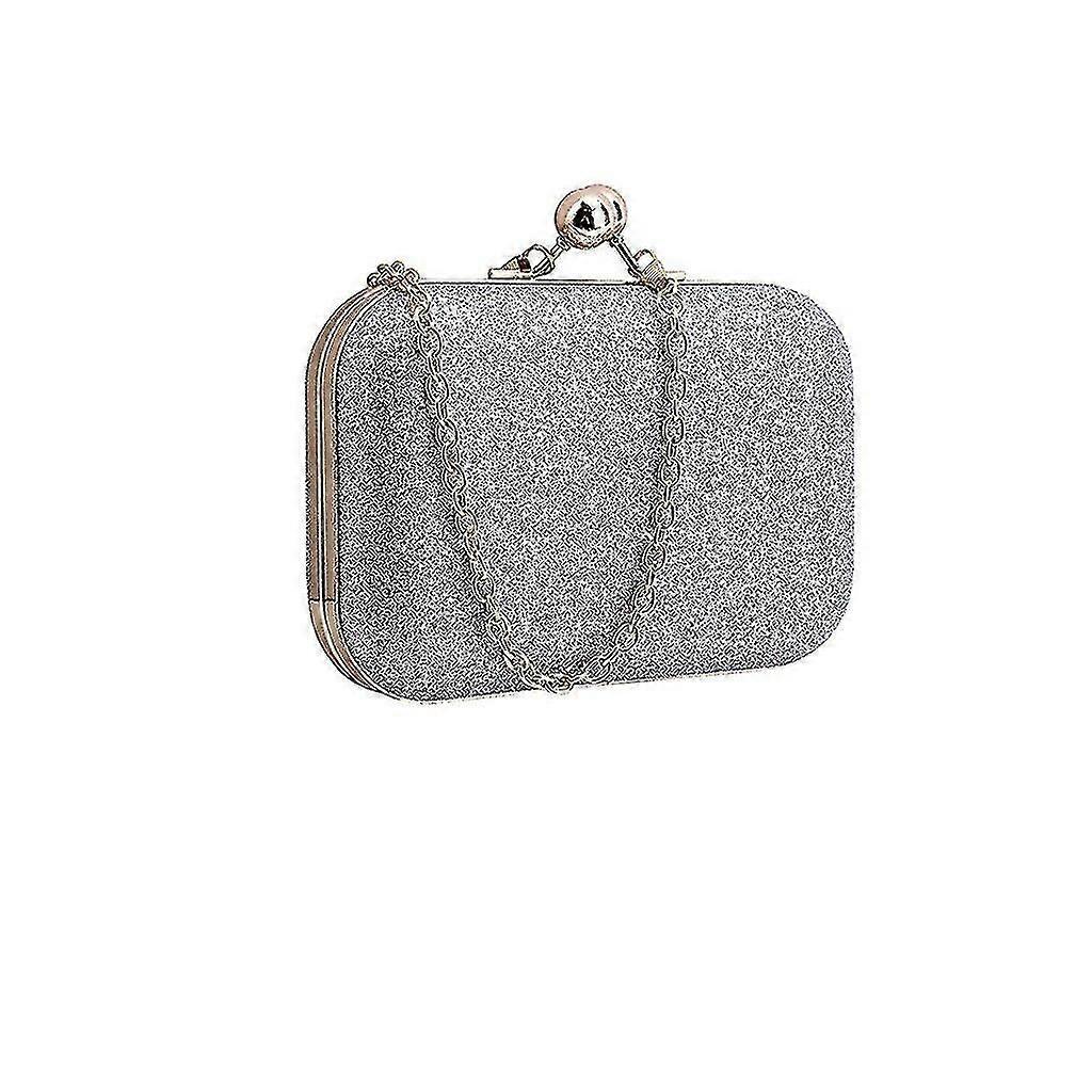 المرأة بلينغ حزب حقيبة يد الزفاف الكرة مخلب حقيبة مع سلسلة