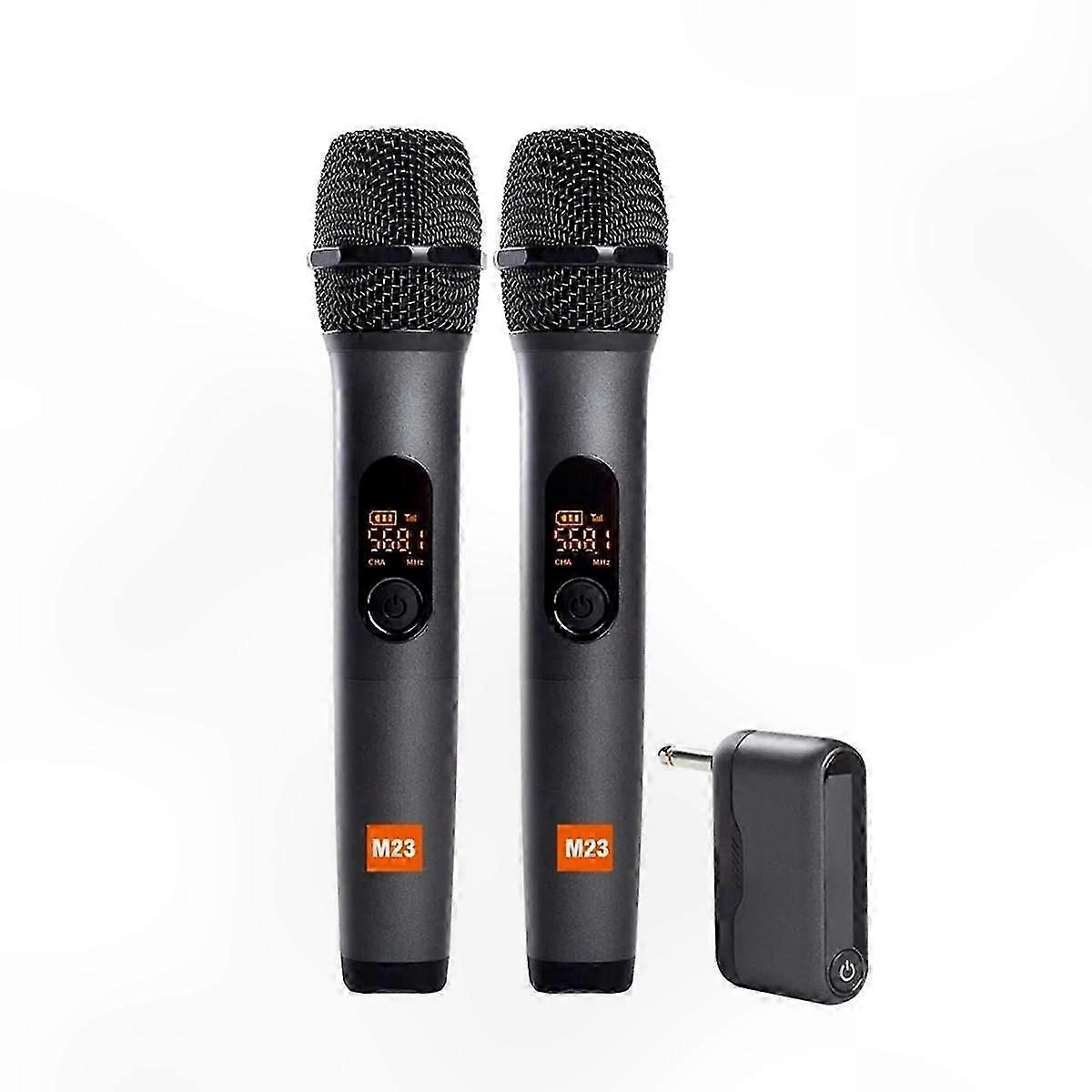 Wireless USB Microphone with Digital Display for Live Streaming & Home Broadcasting