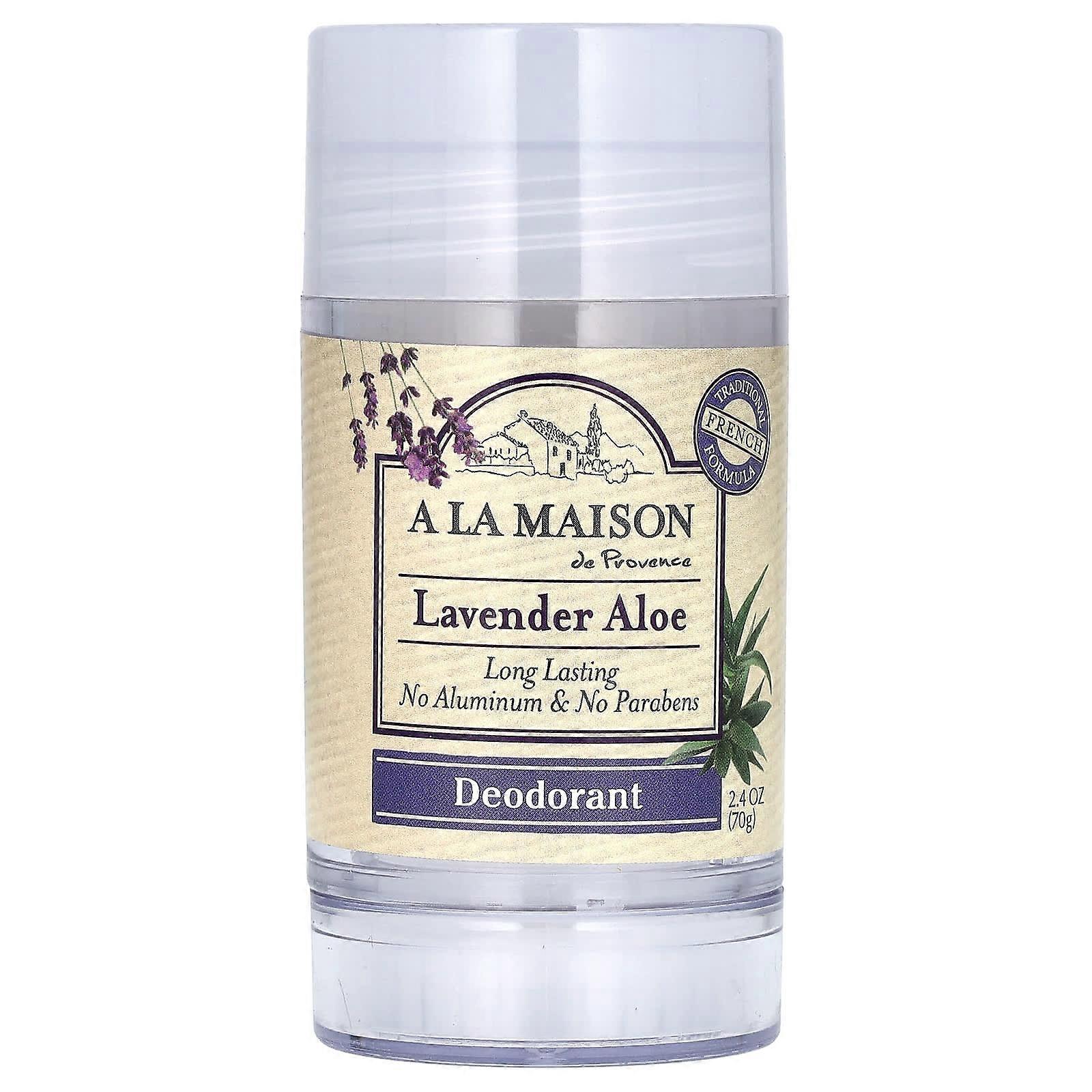 Deodorant, Lavender Aloe, 2.4 oz (70 g)