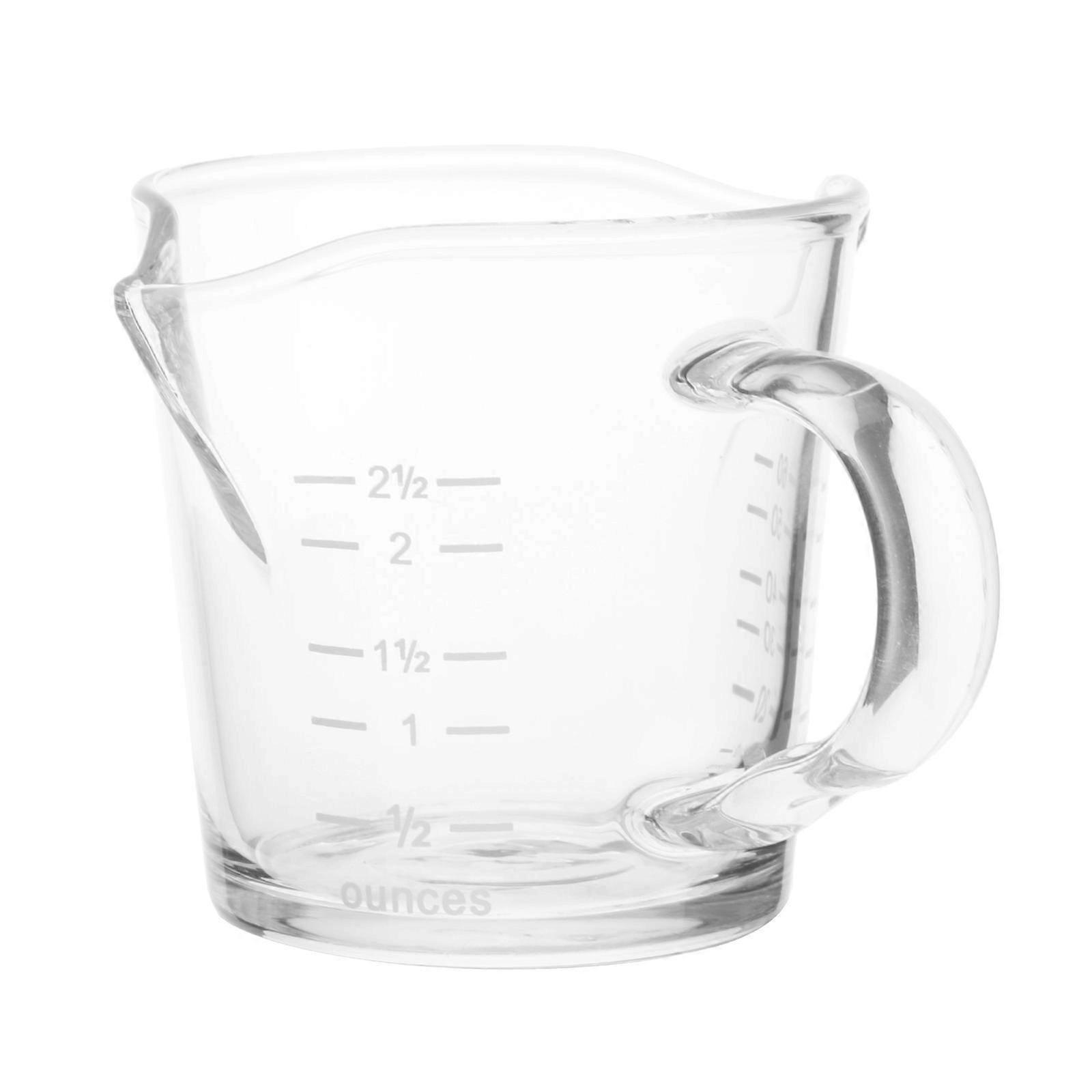 Multifunctional Glass Measuring Cup Ounce Cup Drink Shaker Versatile Coffee Tool