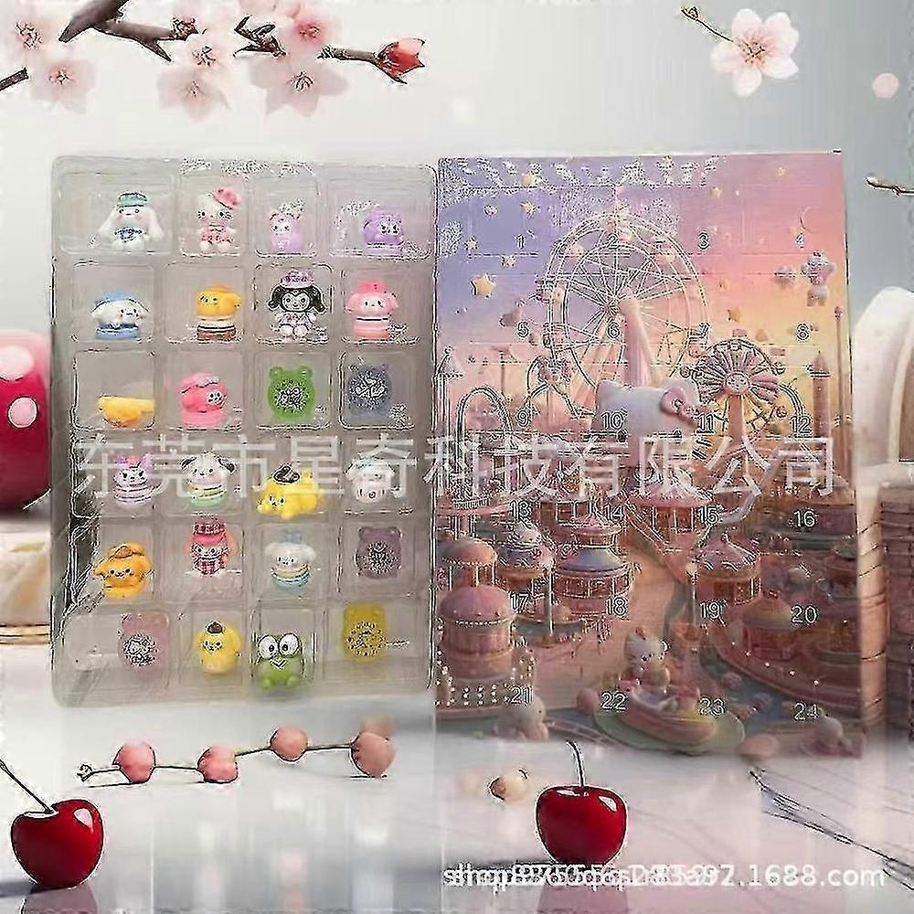 24-Piece Christmas Advent Calendar Surprise Blind Box Gift Set