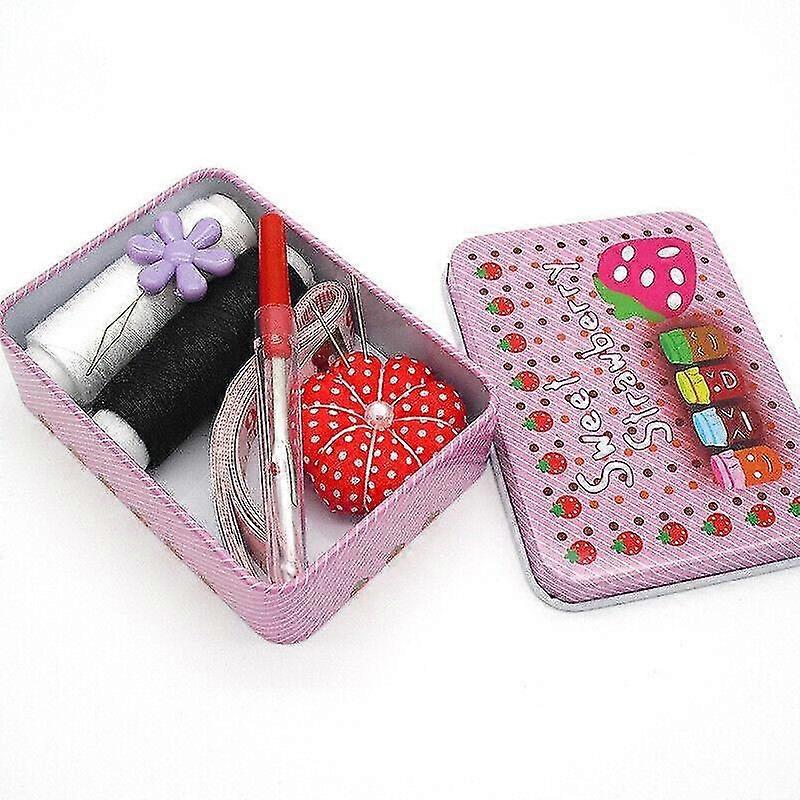 Πολυλειτουργικά εγχώρια φορητά εργαλεία ταξιδιού 1 σύνολο ράβοντας νήματα βελόνων κιβωτίων εξαρτήσεων