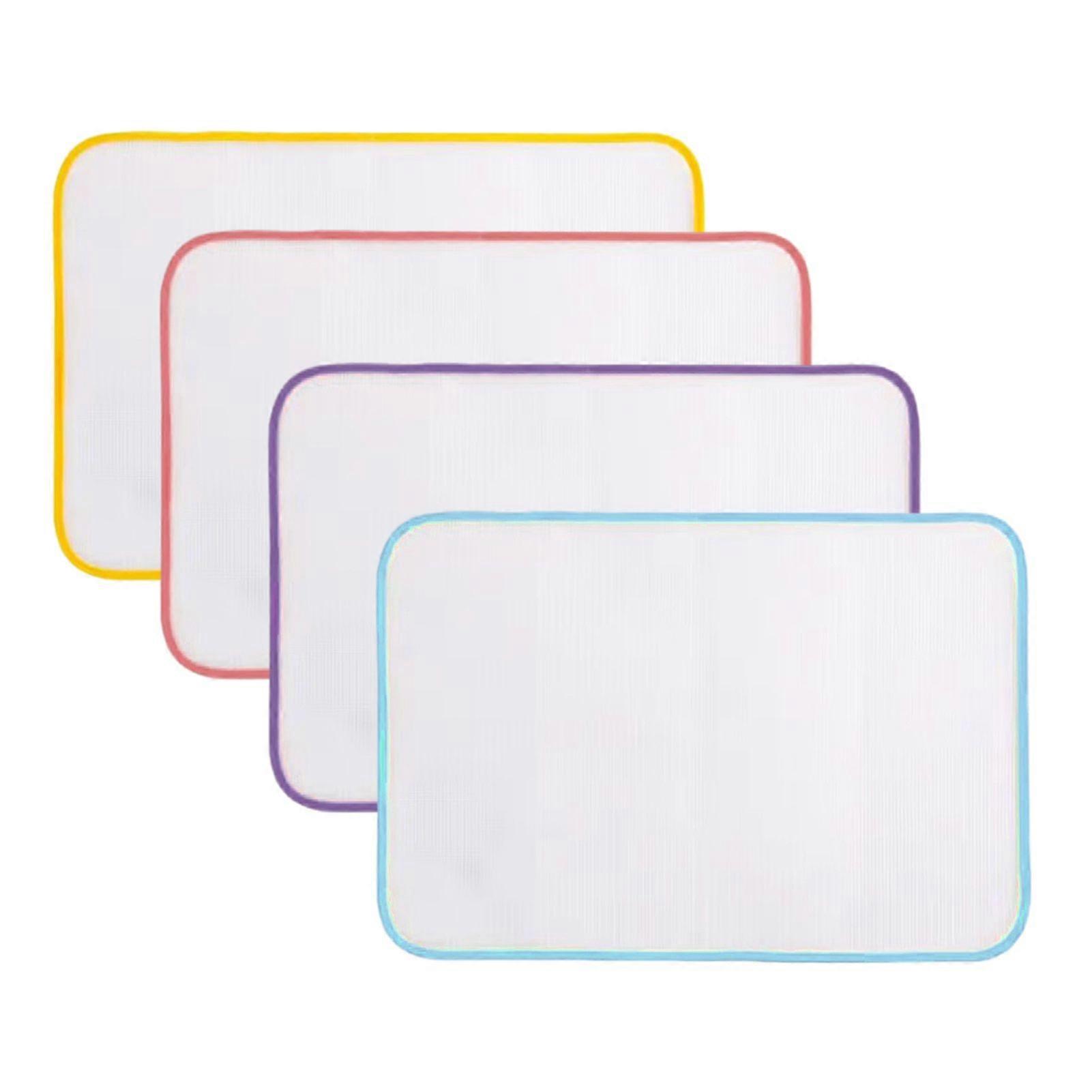 Jikaixiang 10Pcs Ironing Pressing Cloth Heat-Resistant Non-Stick Reusable Clothes Ironing Protector Scorch Saving Mesh Insulation Pad