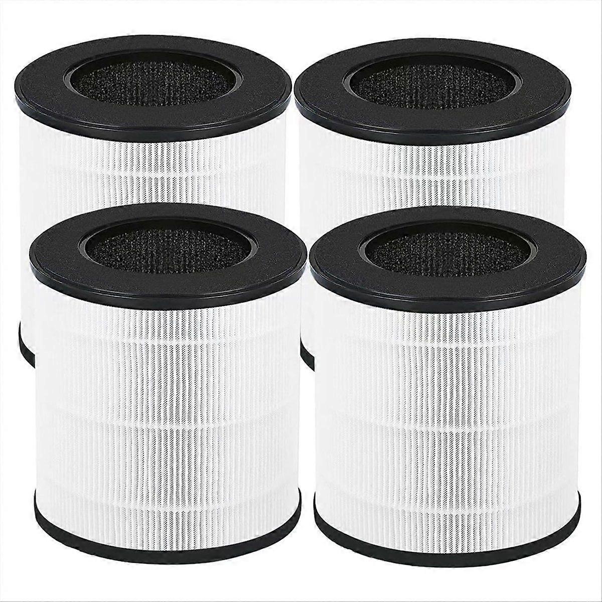 4pcs Filter Replacement for B-D02U Air Purifier and for MOO-KA B-D02L and for B-D02L Air Purifier