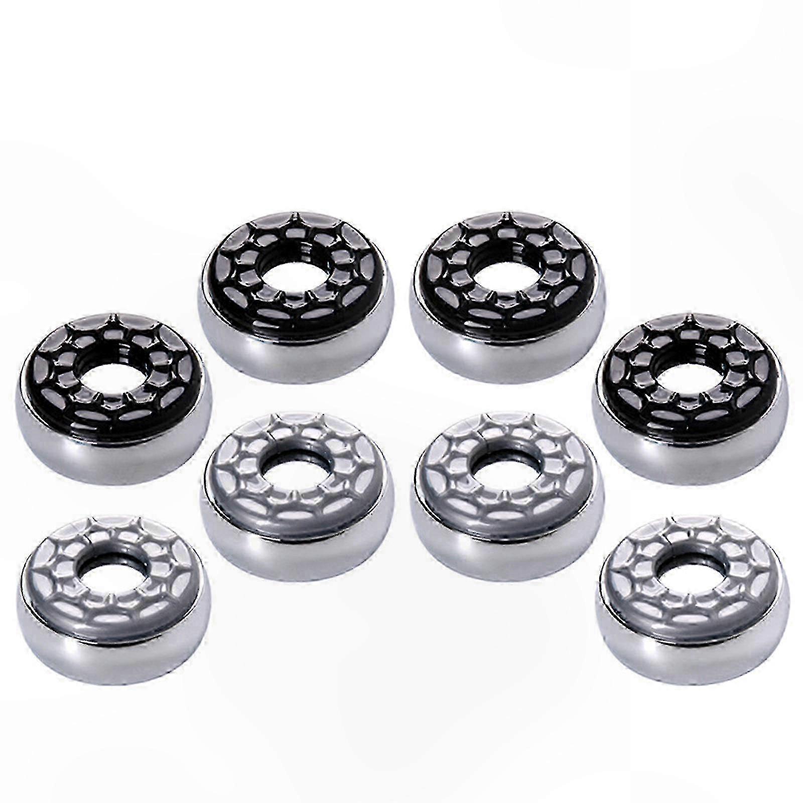 8-Pack Matt Surface Shuffleboard Pucks for Kids Table Games