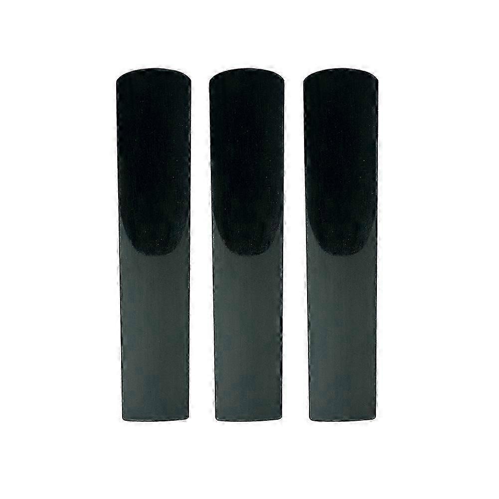 Resin Reeds Saxophone Reeds 3 Pack Easy To Blow For Clarinet Resin Plastic Soprano/Alto/Tenor Wind Moving Smooth