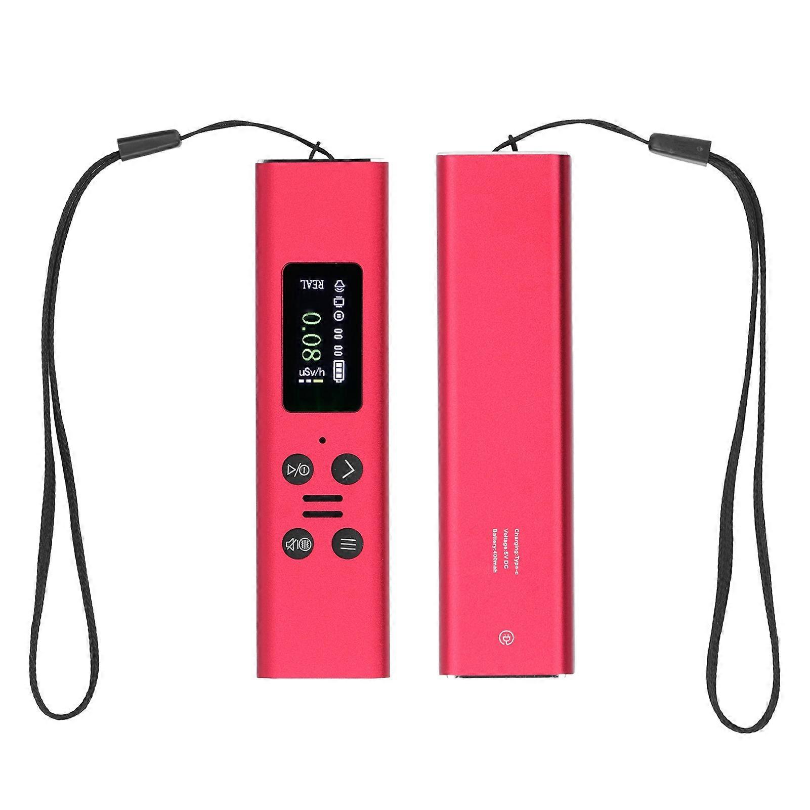 Nuclear Radiation Detector Geiger Counter Handheld Portable Dosimeter Meter X Y β Ray Tester 