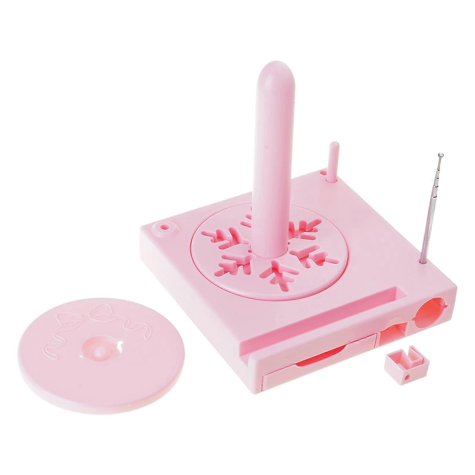 Multipurpose Yarn Holder Thread Spool Organiser with Phone Stand and Sliding for Knitting and Crocheting Yarn Dispenser Multicolor