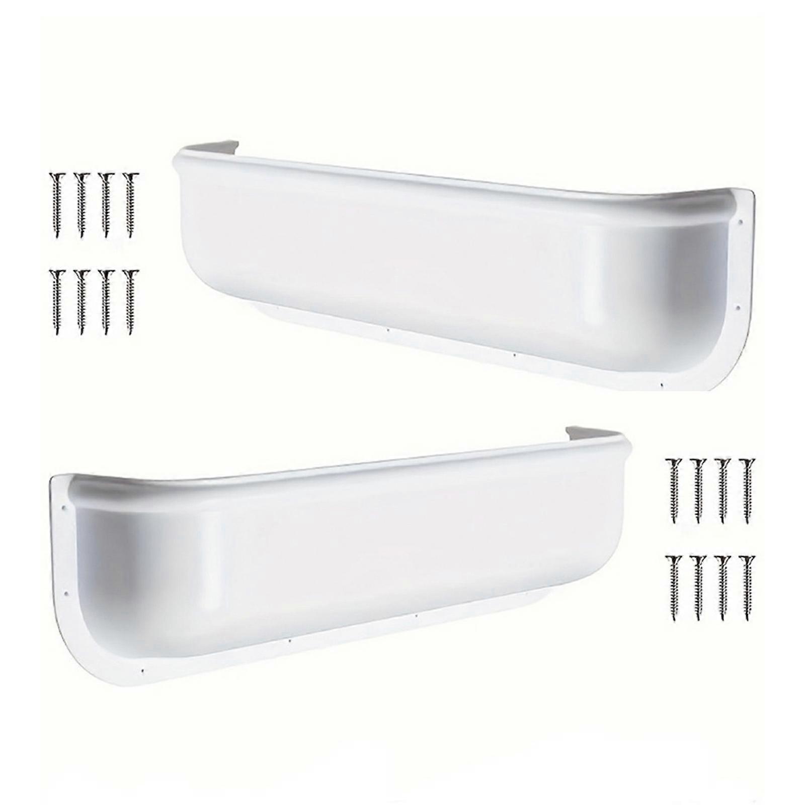 Auto Door Storage Shelf Simple Setup ABS Plastic Organizer Container Box 45L For Pickups Campers Travel Multicolor