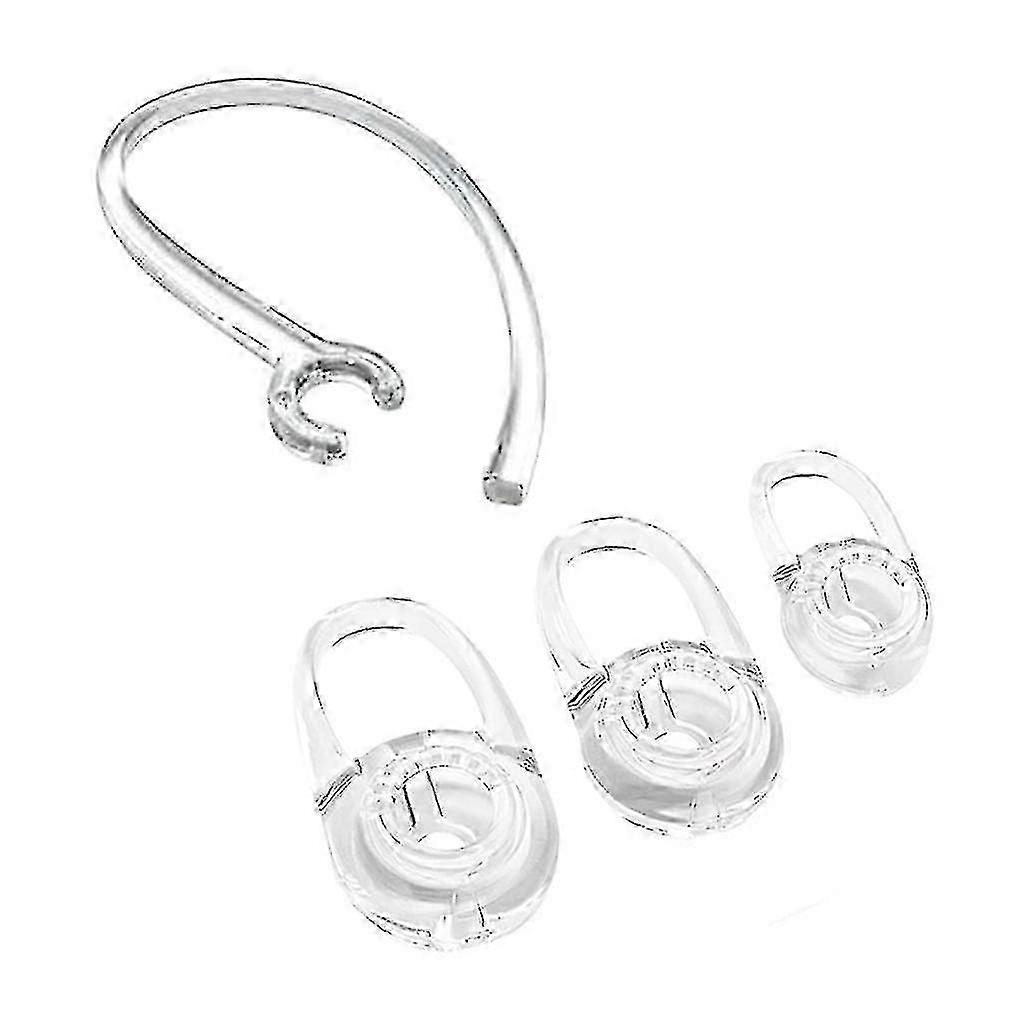 Τζελ αυτιών για Plantronics M155 - 1 Ζεύγος μαλακών ακουστικών με ασφαλές γάντζο