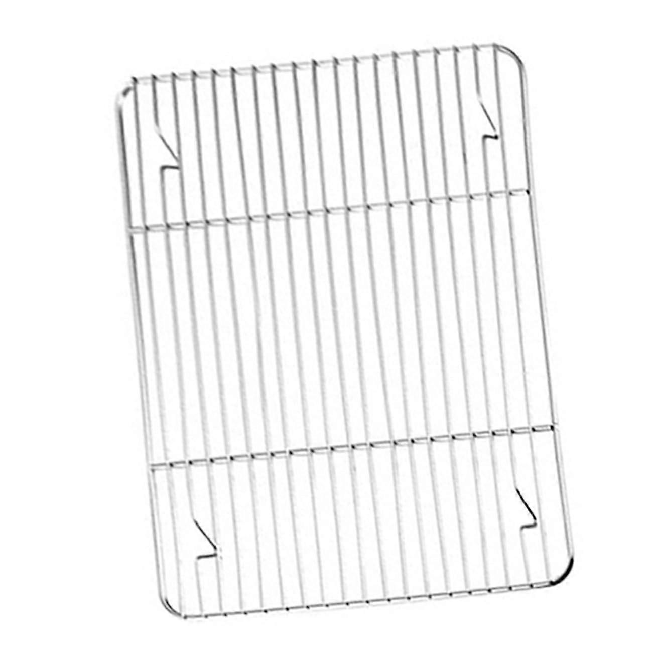 Multi Functional Stainless Steel Cooling Rack Versatile Baking BBQ Roasting Wire Rack For Easy Draining Durable Cooking