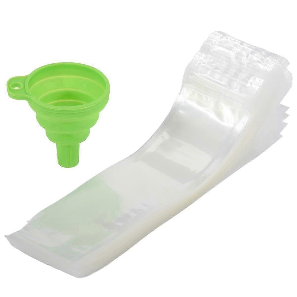 Popsicle Bags 120Pcs Disposable Freezer Tubes