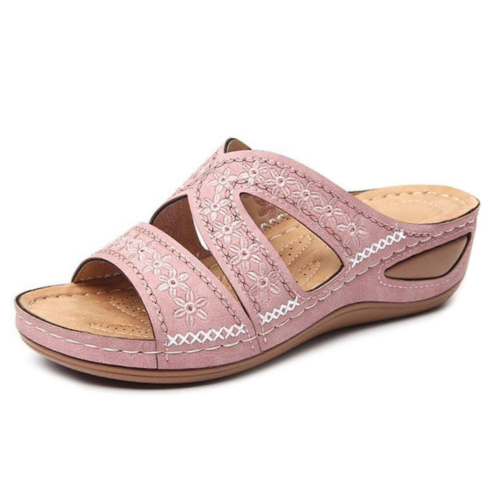 Orthopedic Comfy Summer Slippers for Women With Arch Support & Non-slip Beach Design (New Arrival)