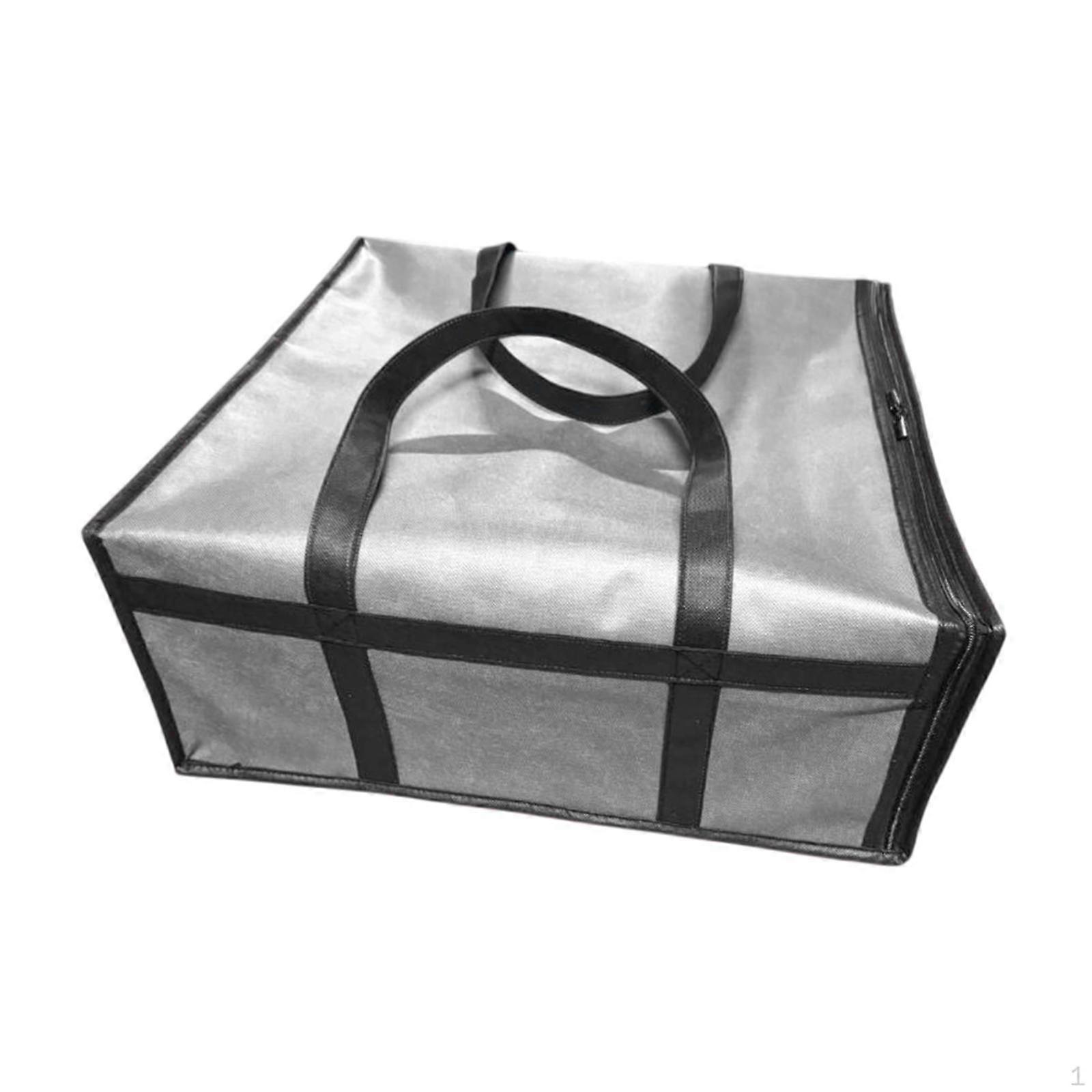 Matvarmerpose for pizzaleveringer med isolasjon og håndtak