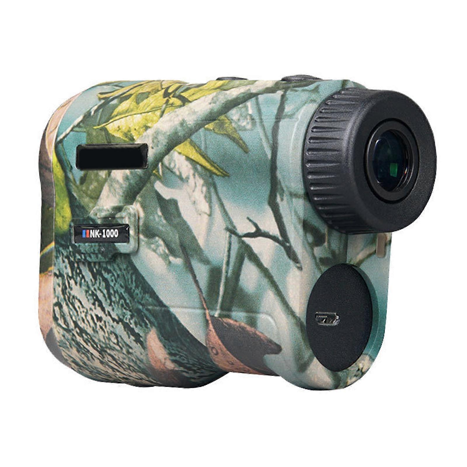 Multifunction Rangefinder High Resolution 1000m Rechargeable Hunting Rangefinder Camouflage Pattern For Outdoor Sports Multicolor