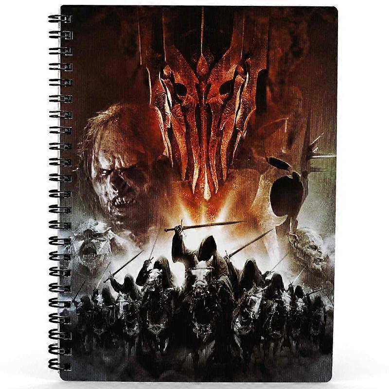 Sagan om ringen 3D Notebook, Fantasy Design, A5-storlek