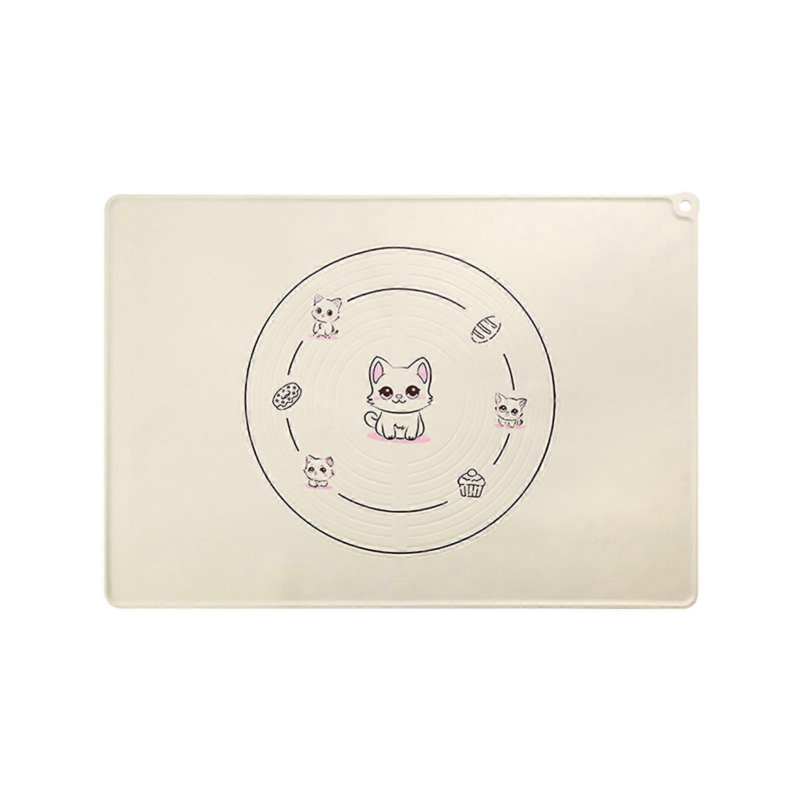 Baking Mat for Rolling Dough with Measurements in Thick Non Stick and Non Slip Light Green Table Sheet Baking Supplies Kitchen Utensils & Gadgets