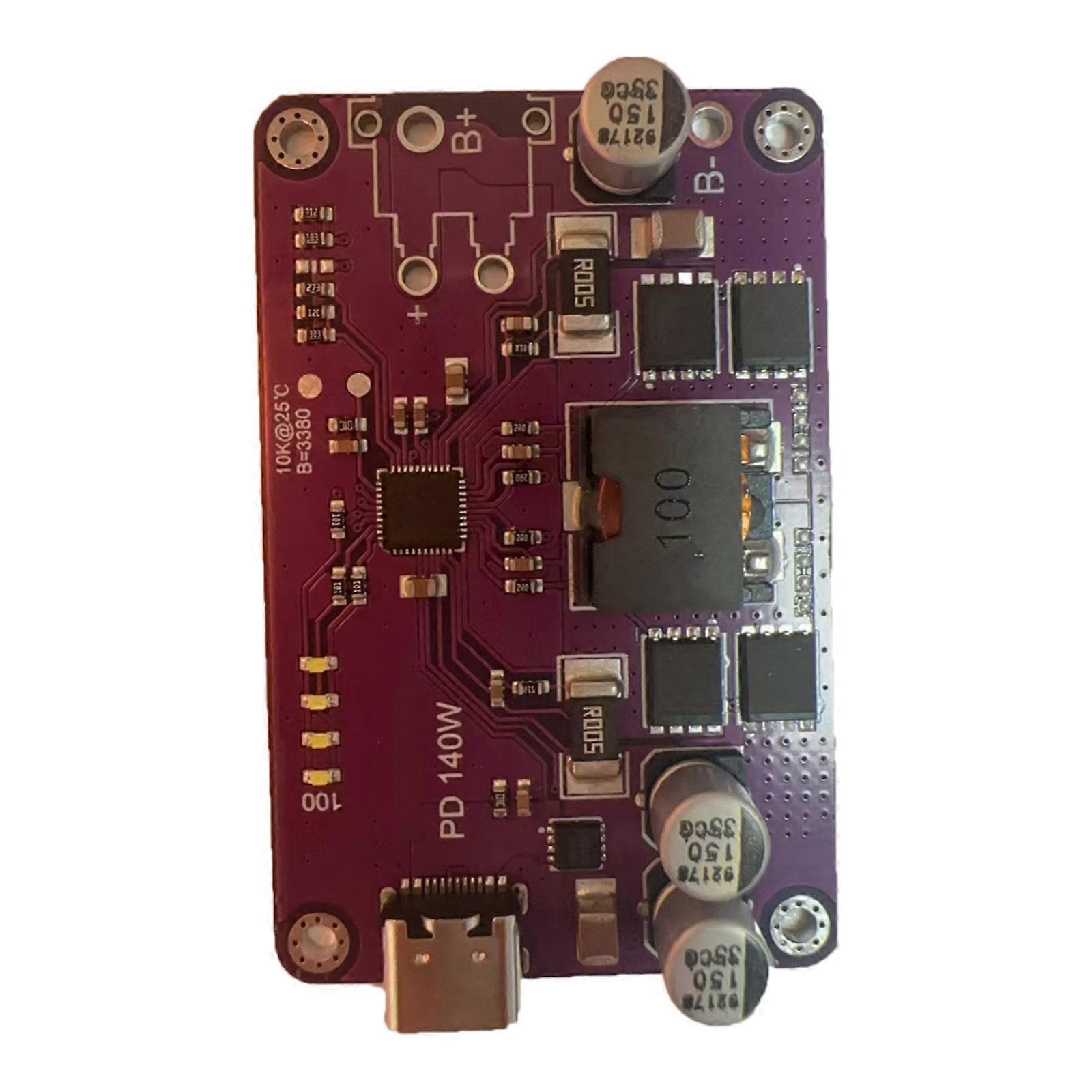 PD3.1 3S 3S 140W Lithium Battery Module with LED Indicator Lithium Battery Charge Discharge Board for Status Accessories Multicolor