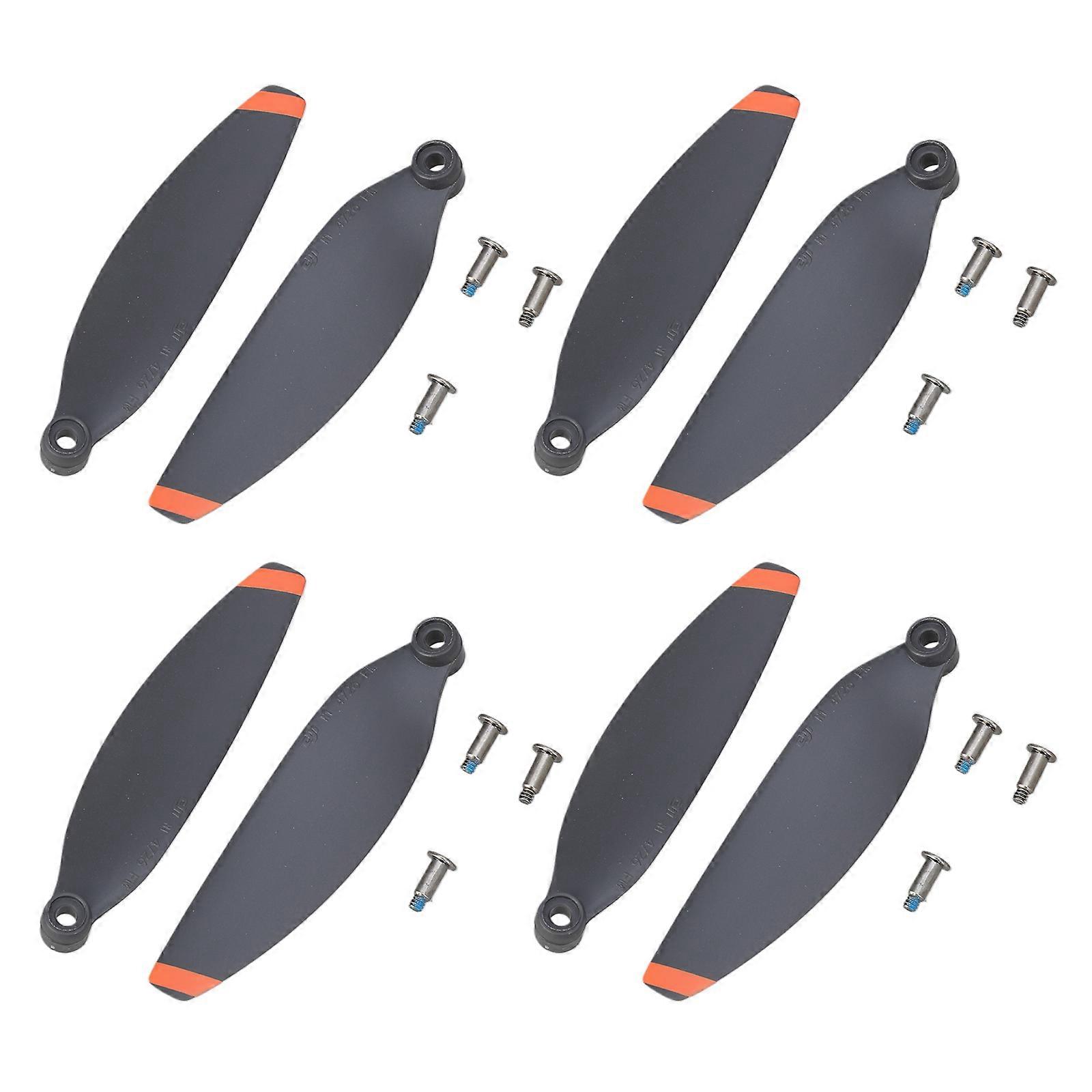 1 Set Flight Propellers Quadcopter Propellers Replacement Enhances Stability with Mounting Screws Multicolor