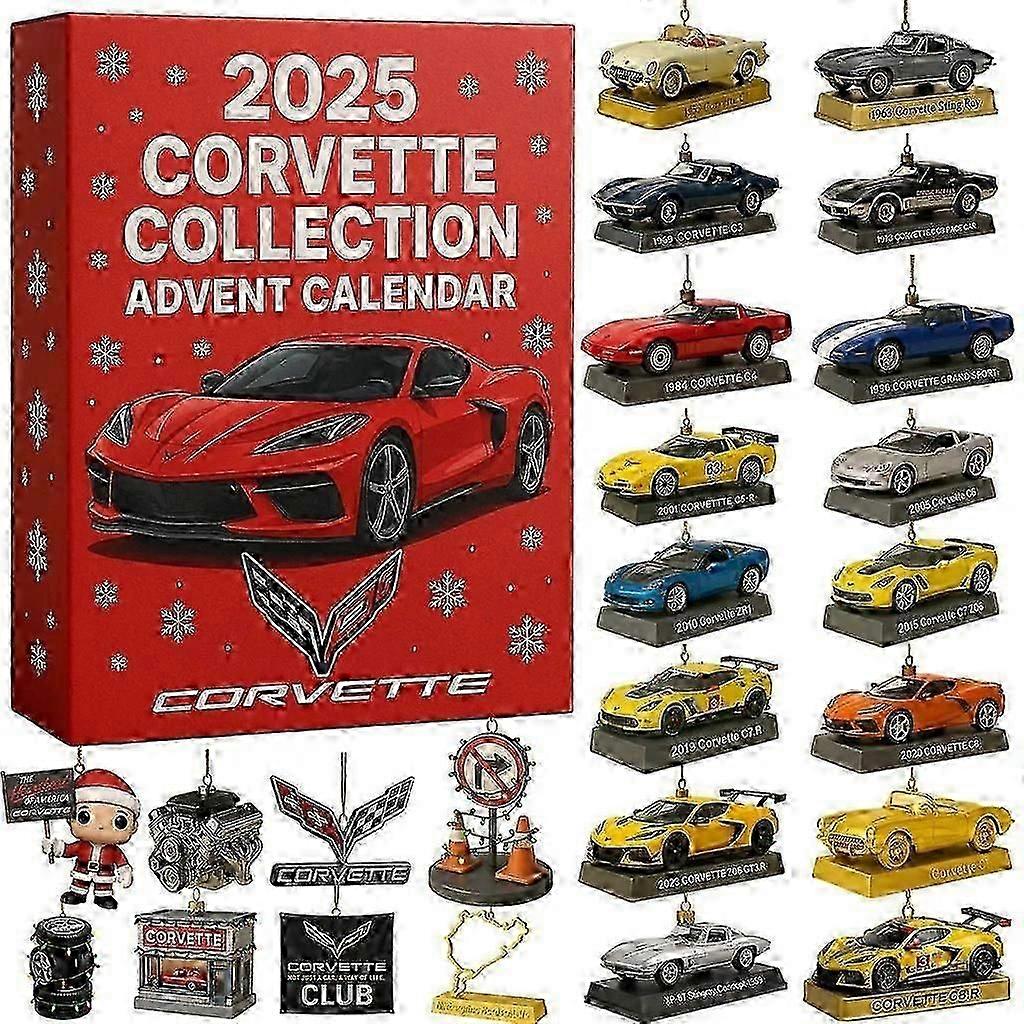 Bil Samla Adventskalender 2025 Corvette