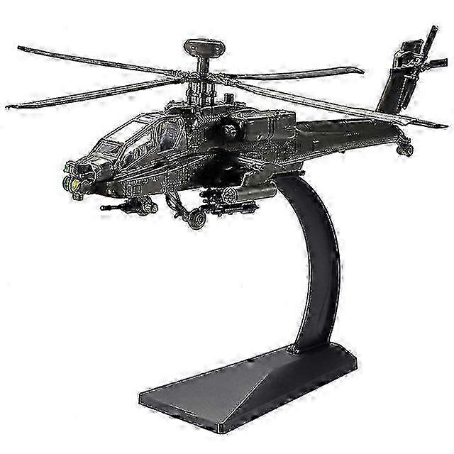 1/32 Scale Apache Helicopter Diecast Alloy Model Collectable Toy Gifts / Collection / Children z