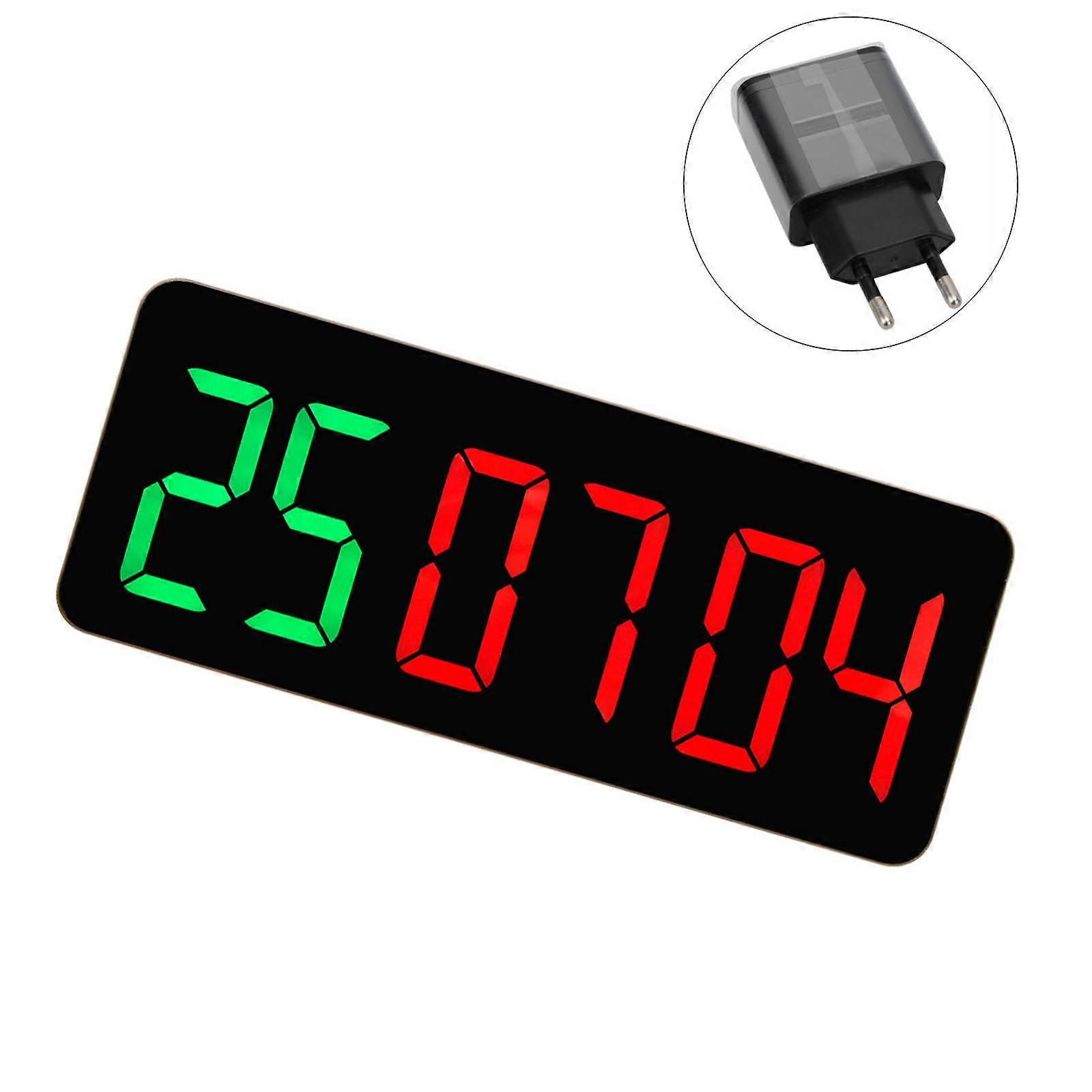 High 3 LED Workout Multiple Timing Remote Control Plastic For Gyms Multicolor