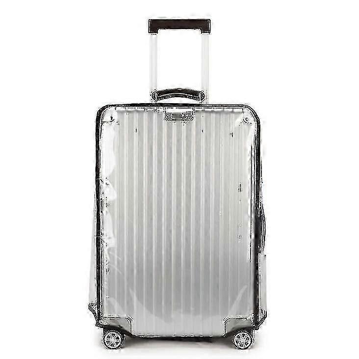 حماة غطاء حقيبة واضحة، غطاء الأمتعة لحقيبة ذات عجلات