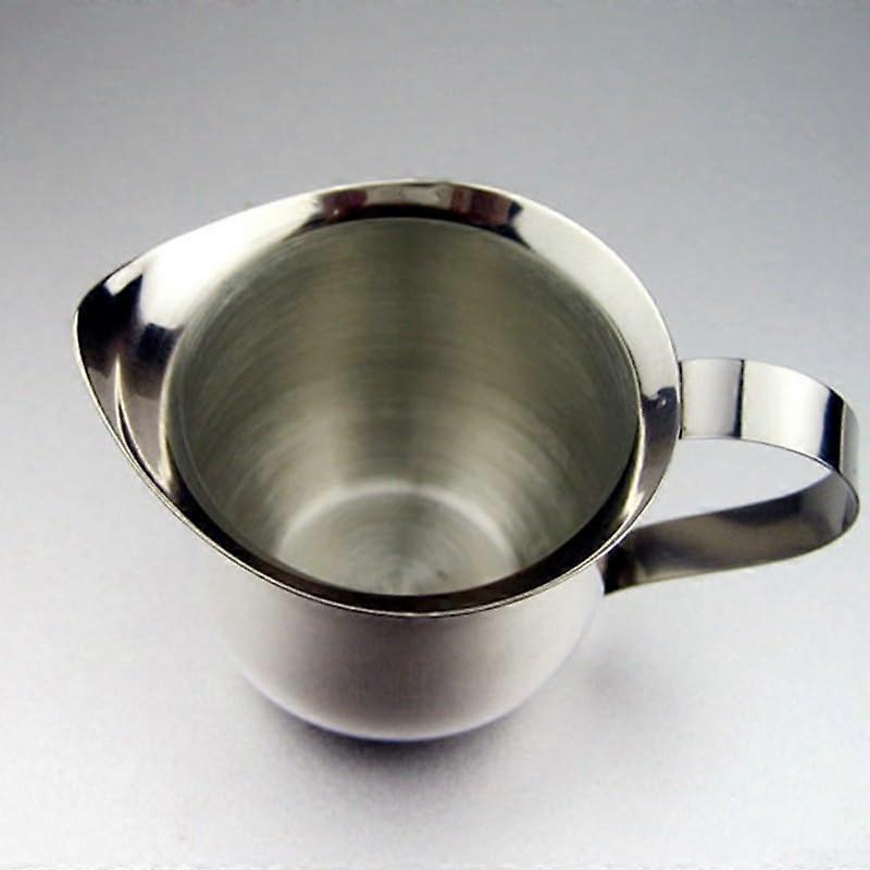 Milk Frothing Pitcher Stainless Steel 150ml for Latte Art and Cappuccino Foam Making