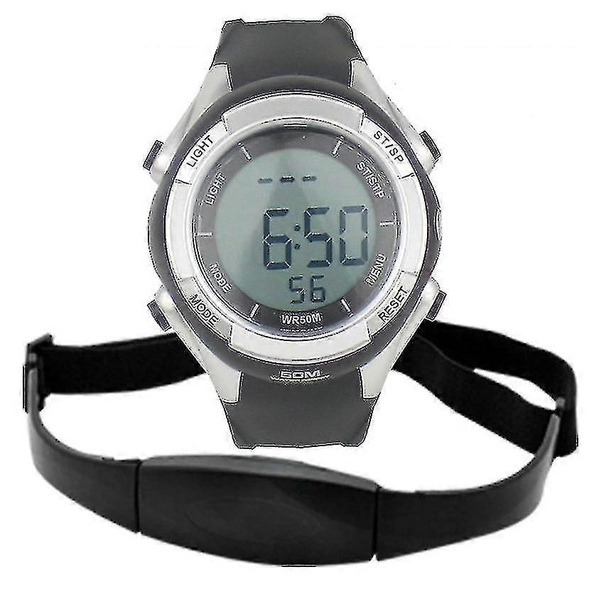 Polar Waterproof Heart Rate Monitor Watch with Wireless Pulse Sensor