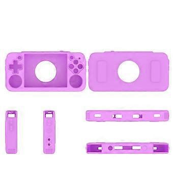 Custodia protettiva per console di gioco per console portatile open source RG35XX H Custodia protettiva in silicone, B