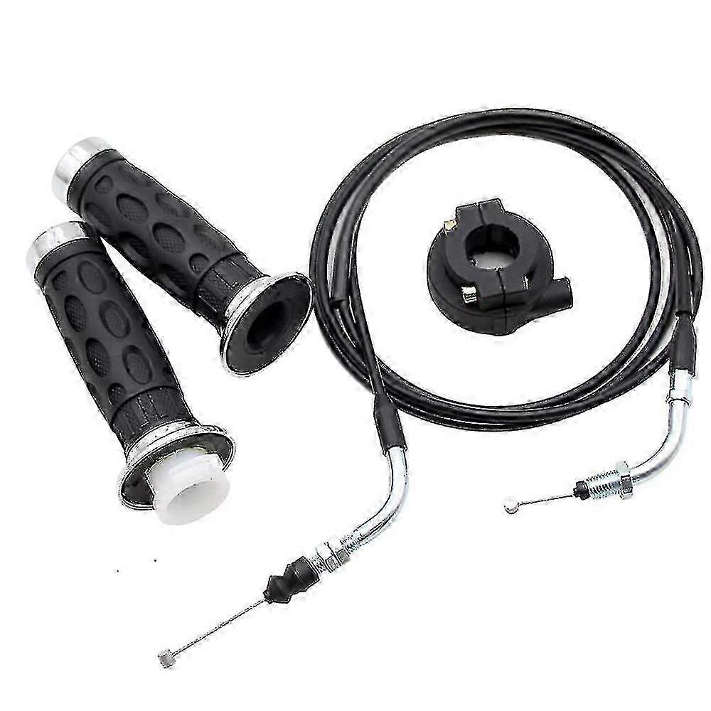 Conjunto Universal de Punho de Torção do Acelerador com Cabo de 78 polegadas para Scooters Gy6 de 50cc-150cc