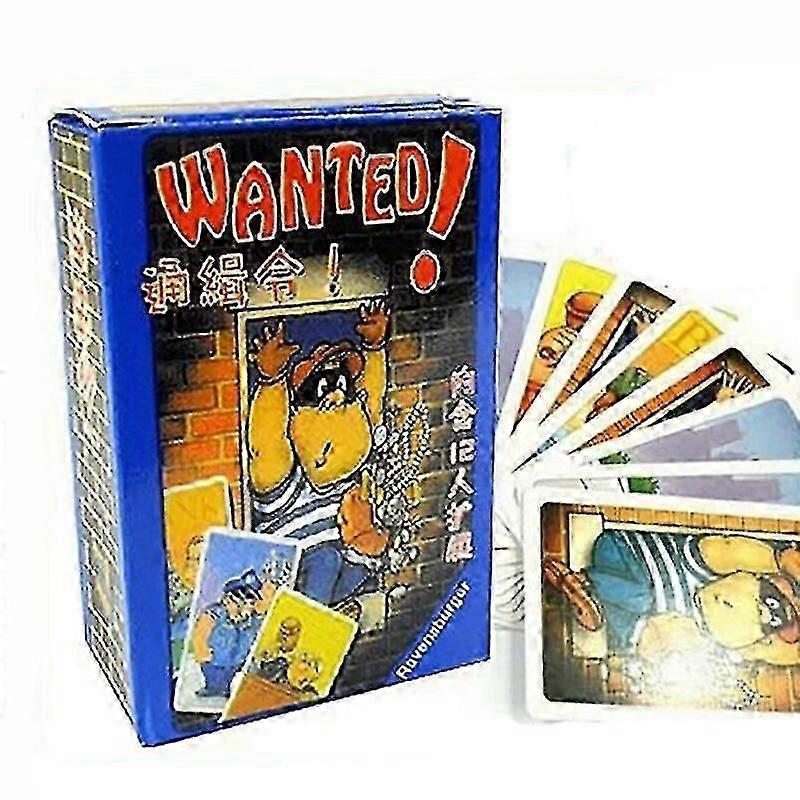 3-5 Players Wanted Card Game Family Small Size Board Games Easy To Play Funny Game With