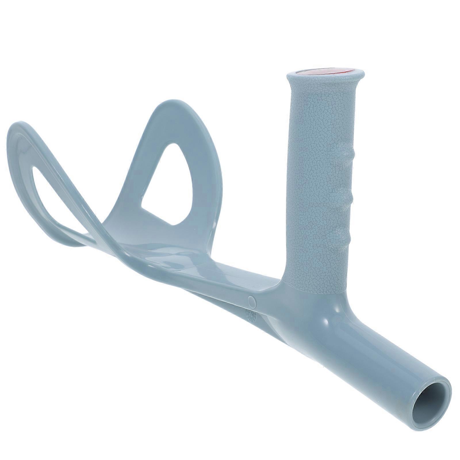 Cane Handle Replacement Attachments for Walking Canes Elbow Cane Accessories Grey Pp Material Walking Aid 1Pcs