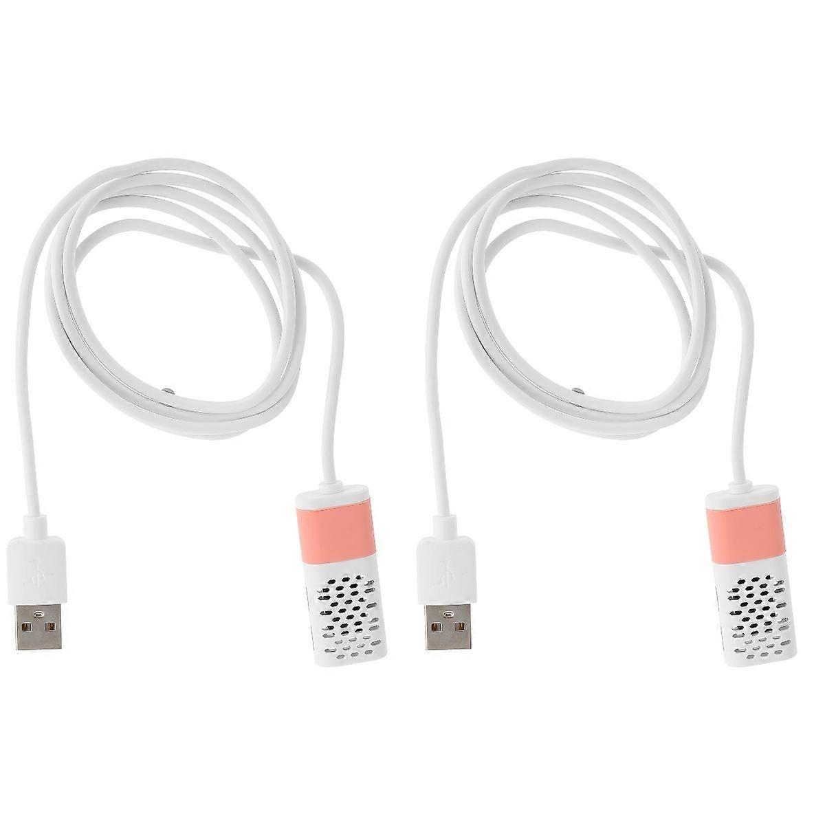 2 Sets Disinfectant Water Maker Sanitizer Home Making Tool Disinfection Machine Pink Abs