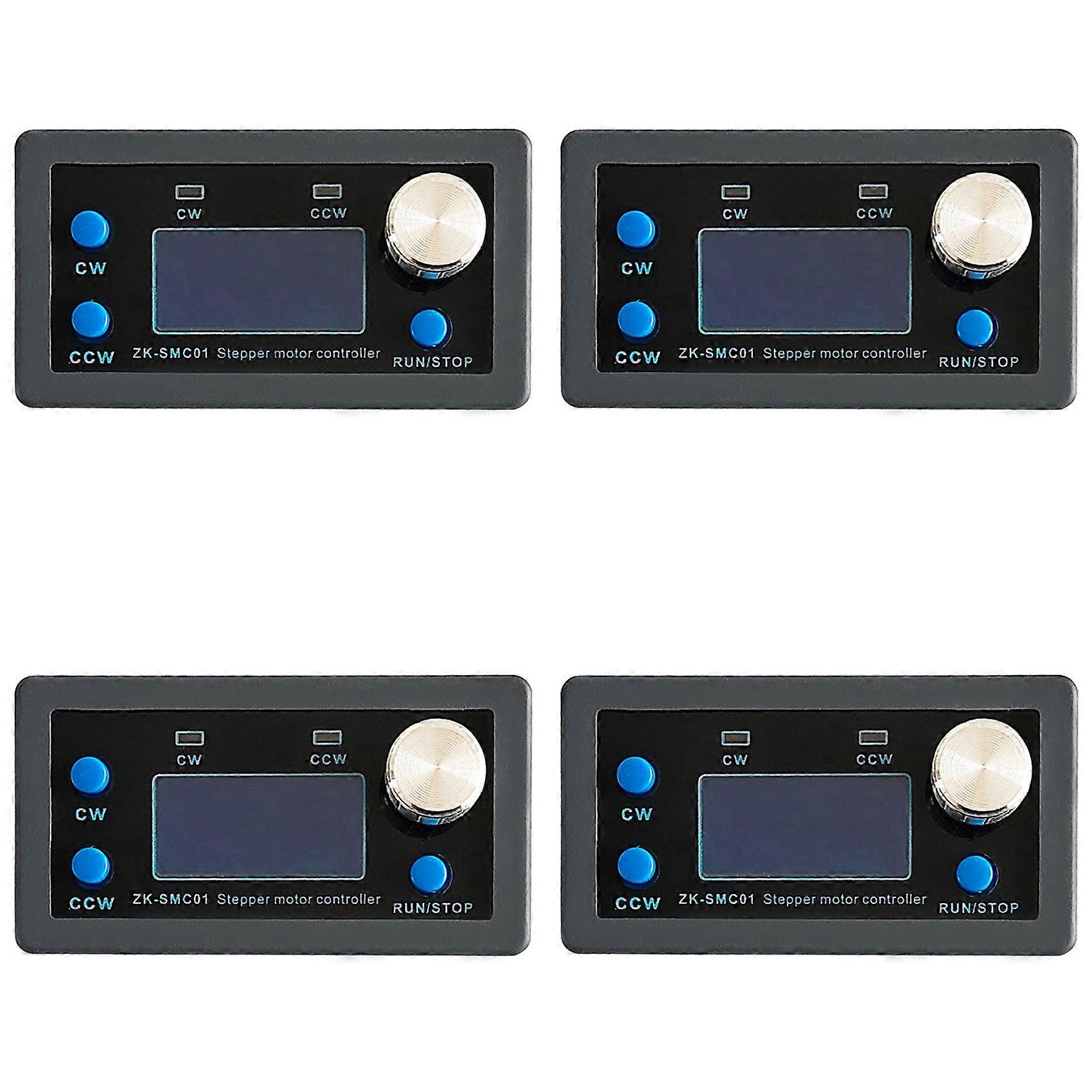 4X 42 57 Stepper Motor Controller Positive and Reverse Angle Pulse Speed Control Board PLC Serial Communication