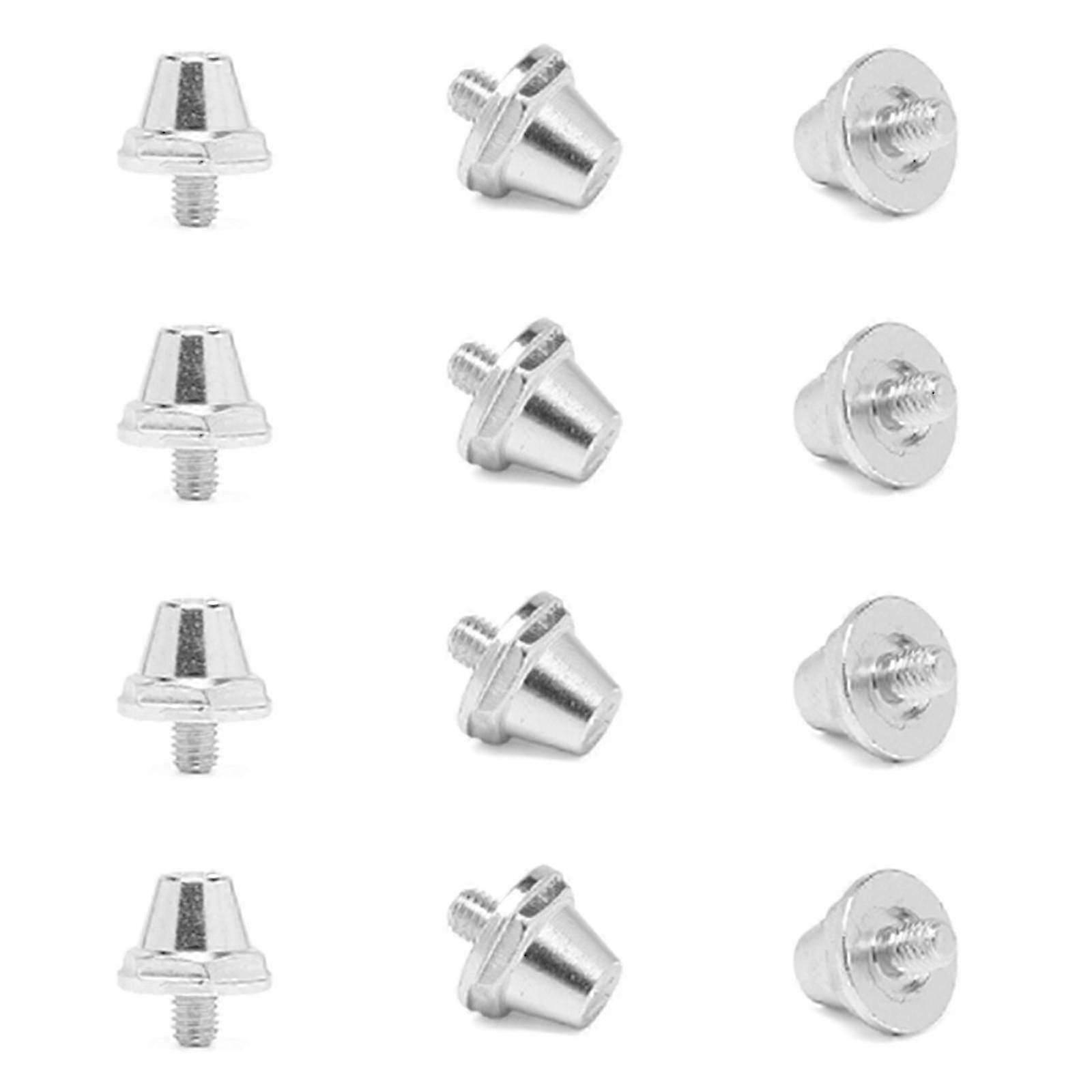 12-Pack Durable Studs for Soccer Cleats - 11mm, 13mm, 15mm Sizes, Fits 5mm Threaded Shoes Edition 1128