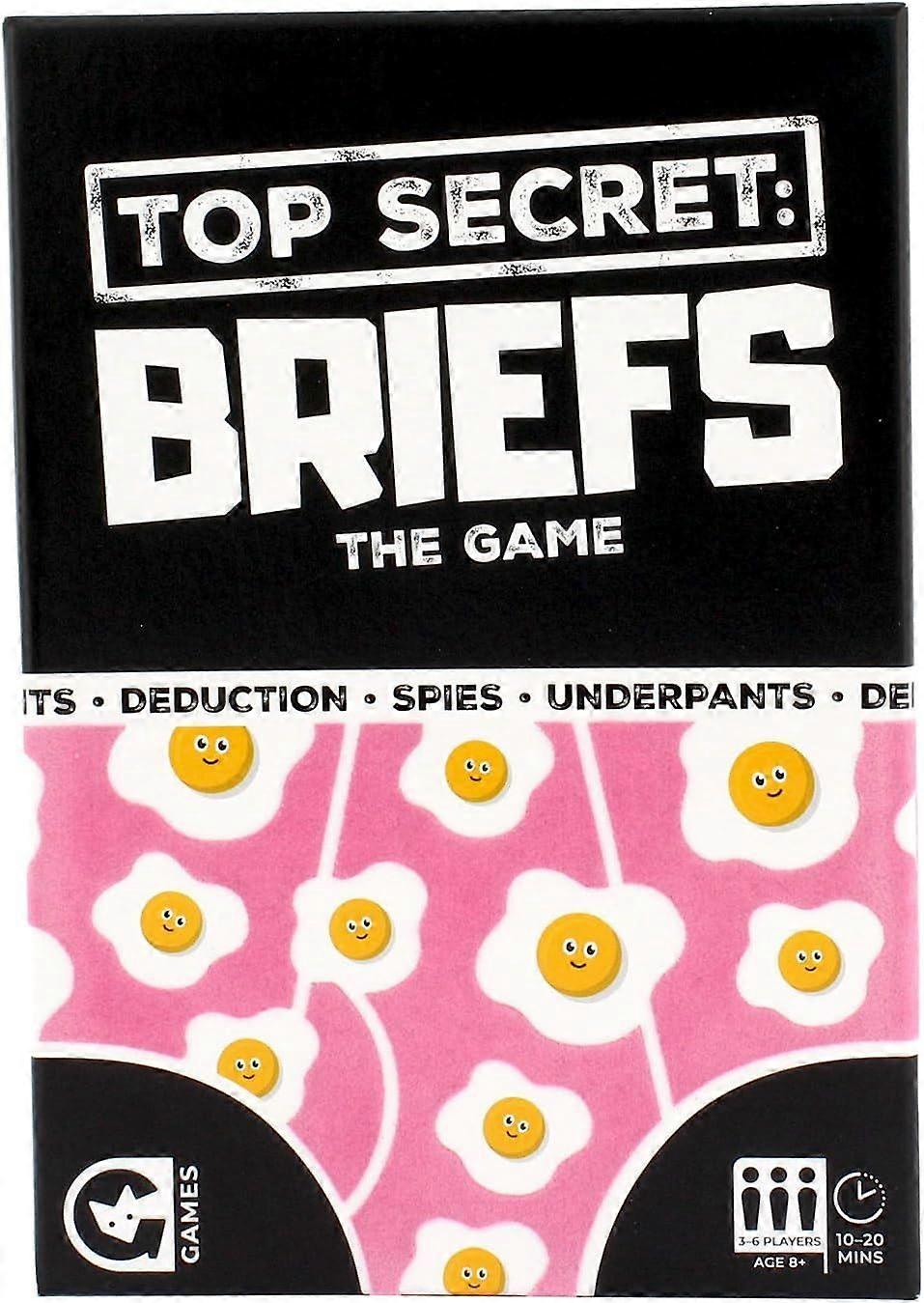 Top Secret Briefs Card Game