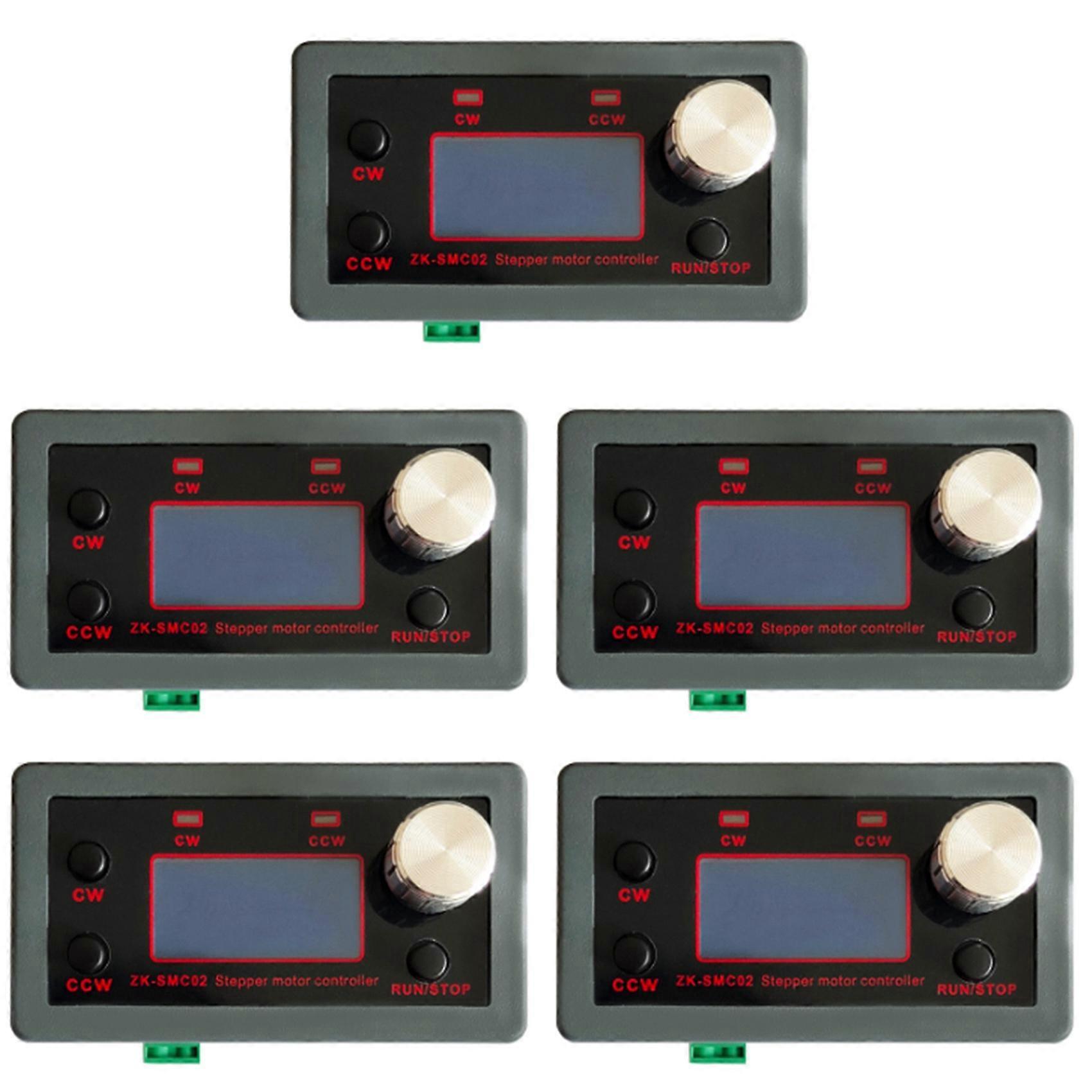 5X ZK-SMC02 Stepper Motor Driver Controller Integrated Board Forward/Reverse Pulse Speed Angle ControlModule for 42 57