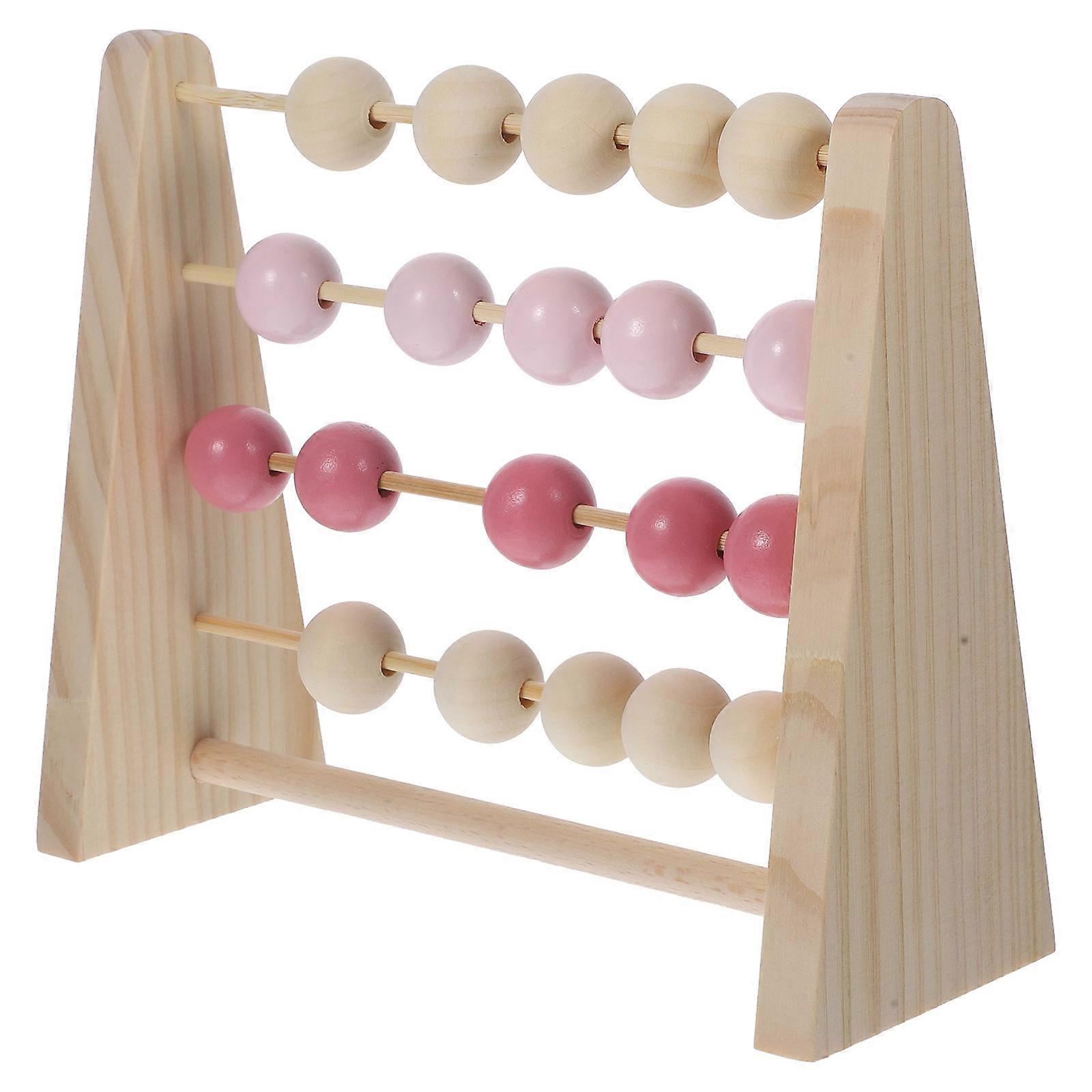 Children Abacus Toy Math Learning Tool Wooden Counting Teaching Aid