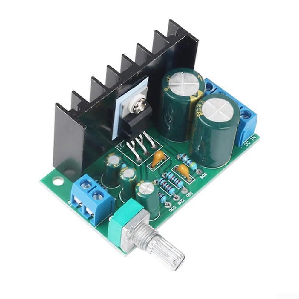 1Channel Audio Amplifier Board Module, 524V DC Input, 10100W Output, Green/Black, Volume Control