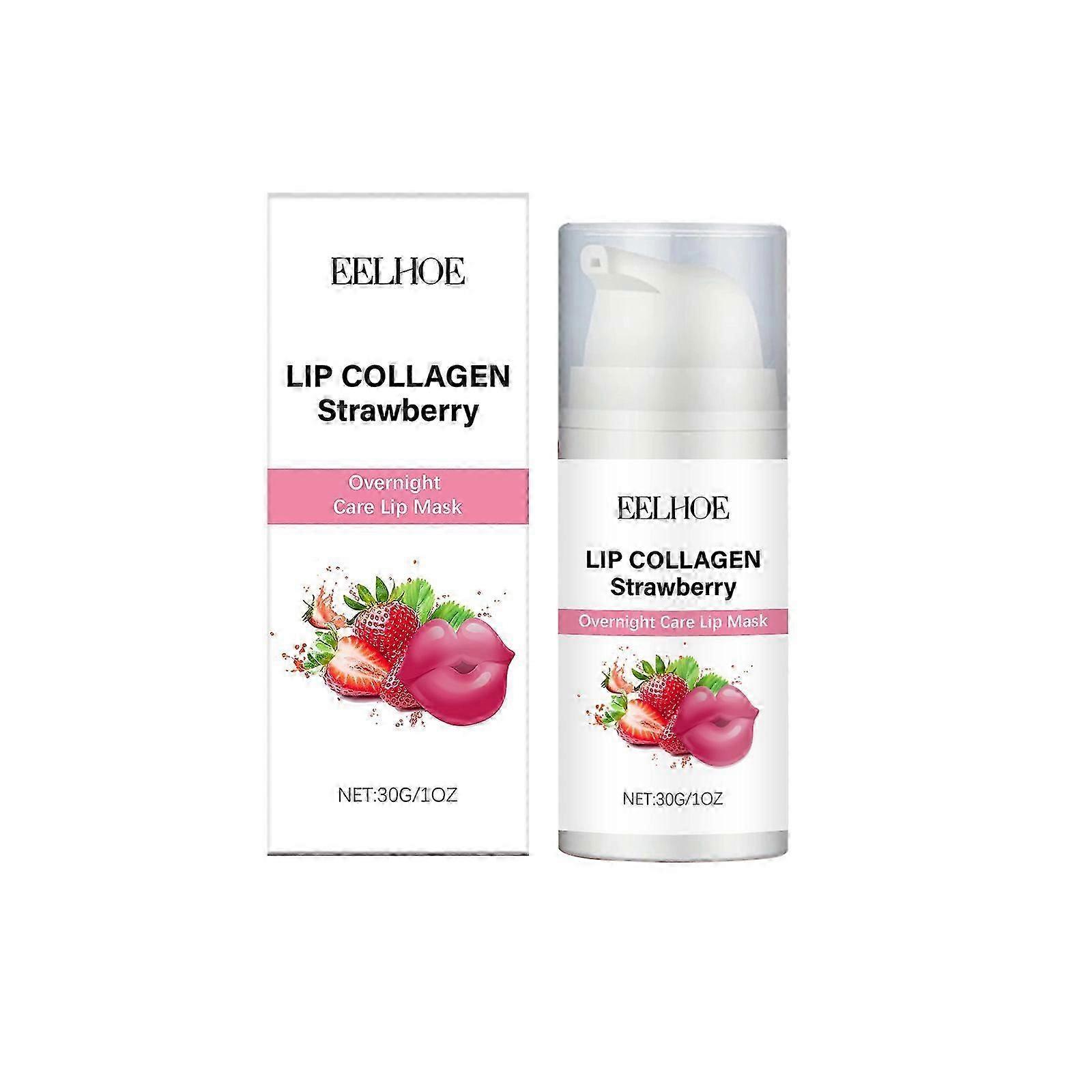 Strawberry Moisturizing Sleep Lip Balm