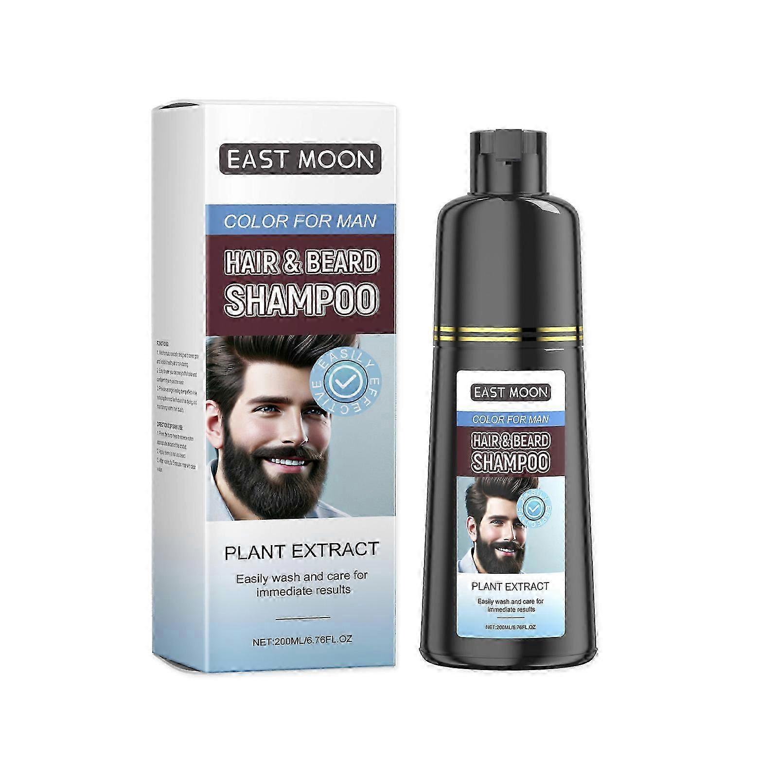 Men's Black Beard Dye with Argan Oil  Quick