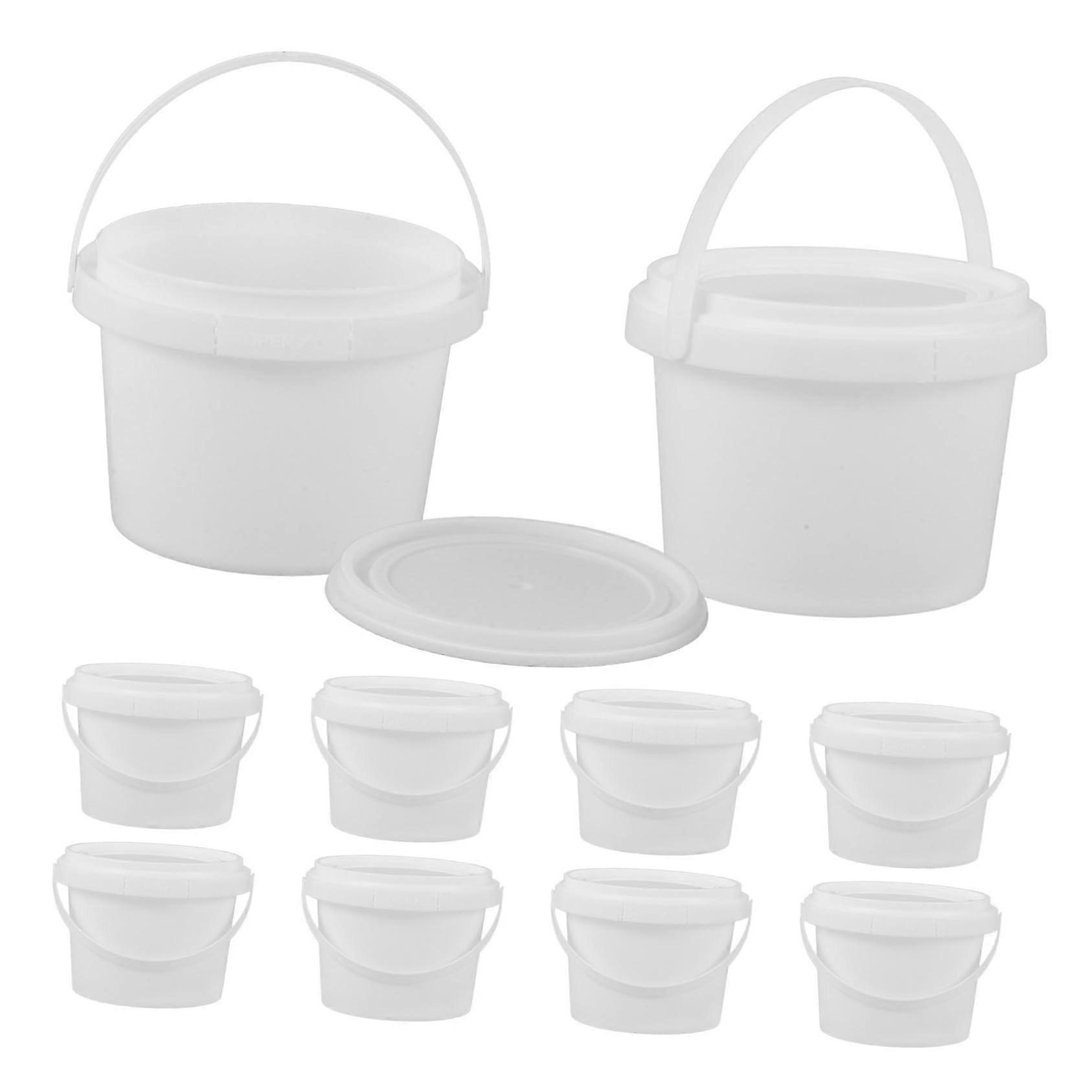 10pcs Ice Cream Storage Containers with Lids Freezer Safe Reusable Boxes Keep Ice Cream Fresh