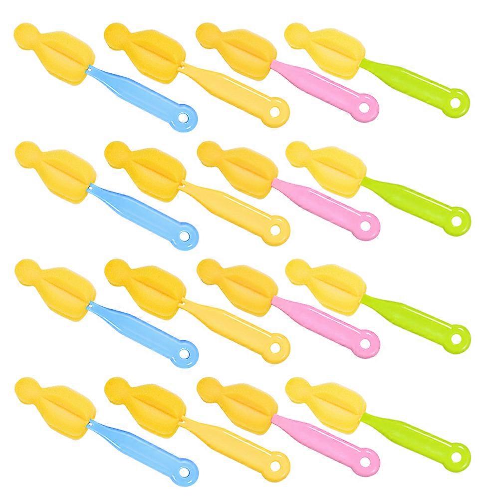 Baby Pacifier Cleaning Brush Using Sponge for Bottle Care 20Pcs
