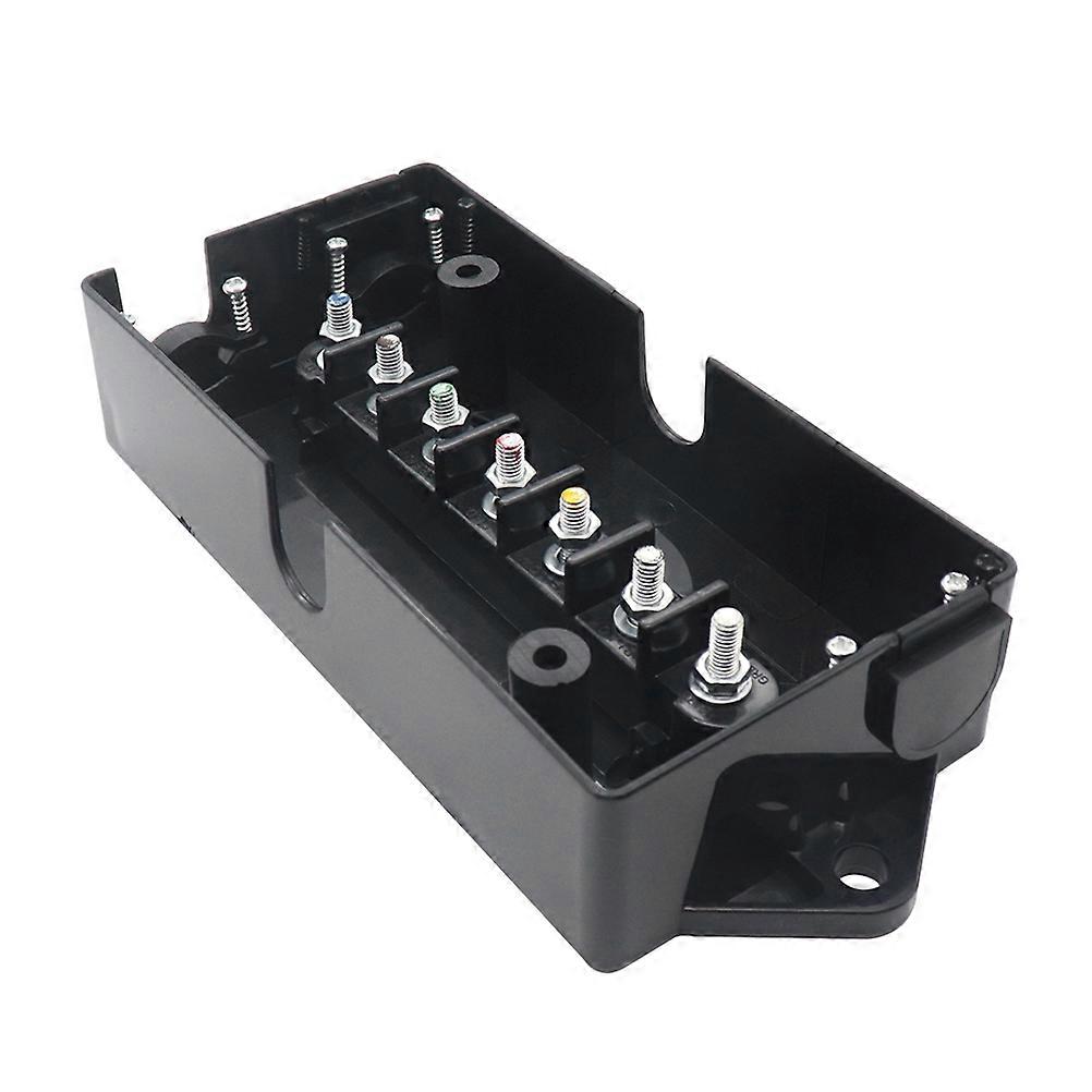 7-Way Trailer Junction Box Quick Installation Power Box for Car Use