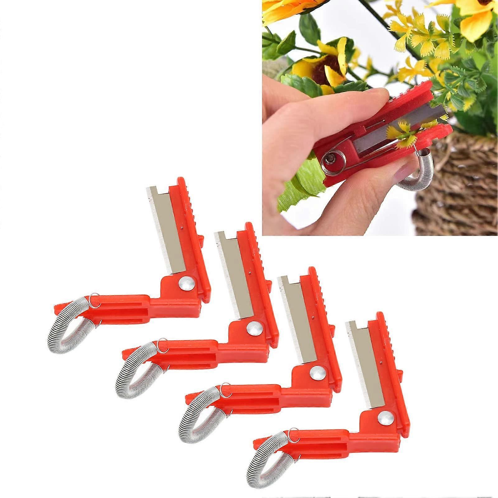 Thumb Knife 10Pcs Garden Pruning Tool for Quick Fruit and Vegetable Picking with Finger Protection