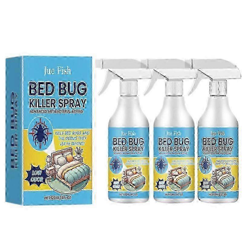 25-26 1-3pcs Household Bed Bug Spray Remover Bed Sheet Sofa BedBug Removal Prevent Fleas And Bed Bug Bites